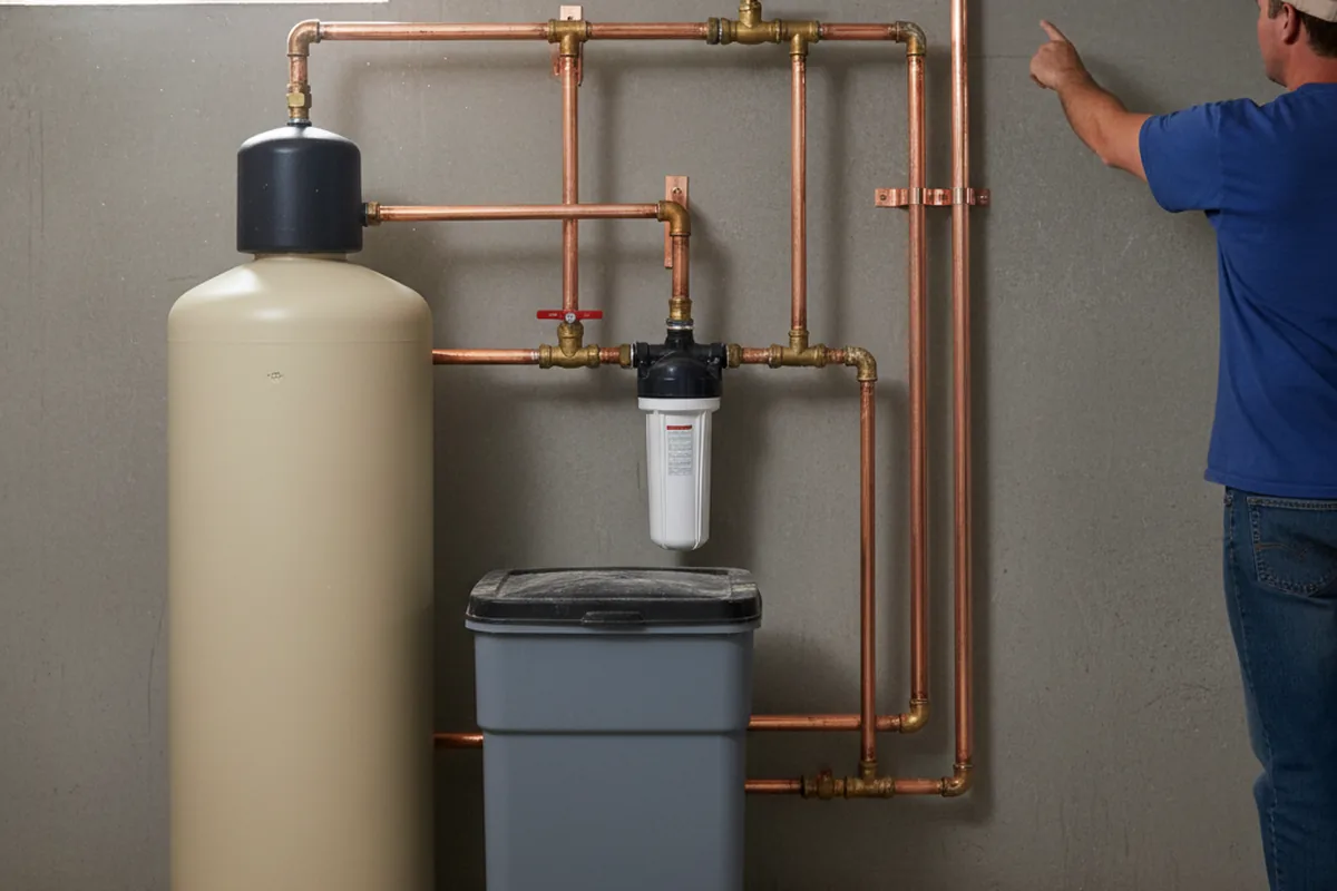 Whole-house water treatment system installed in Heyworth